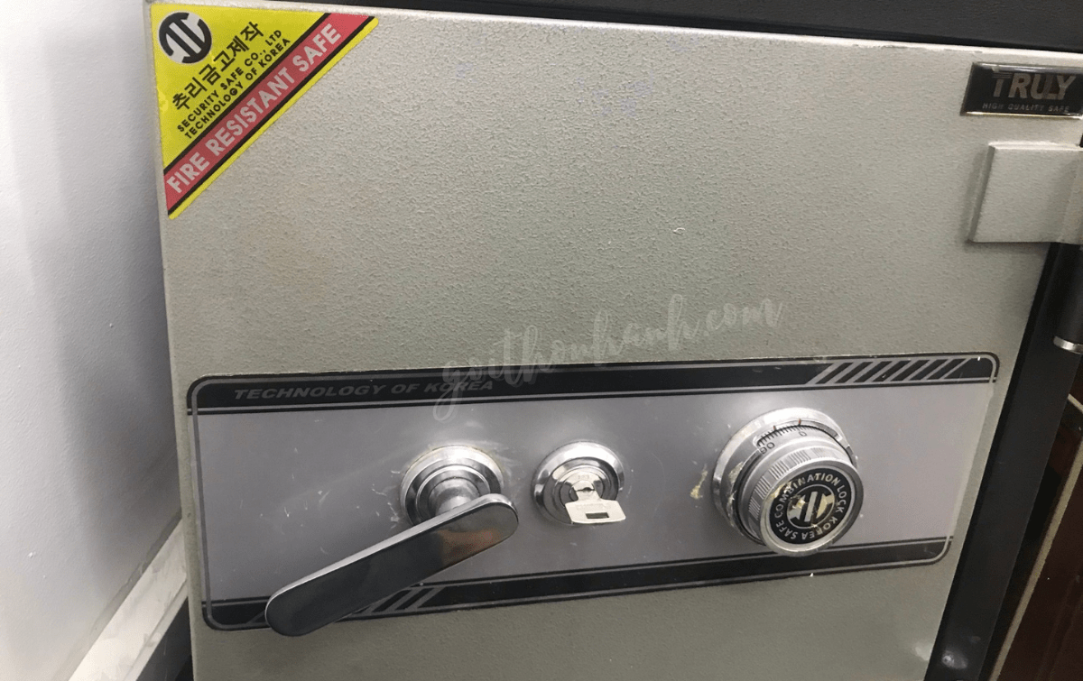 Sửa Két Sắt Xoay Núm